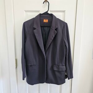 Marycrafts Gray Blazer Size 12 Career Business Office Professional Jacket